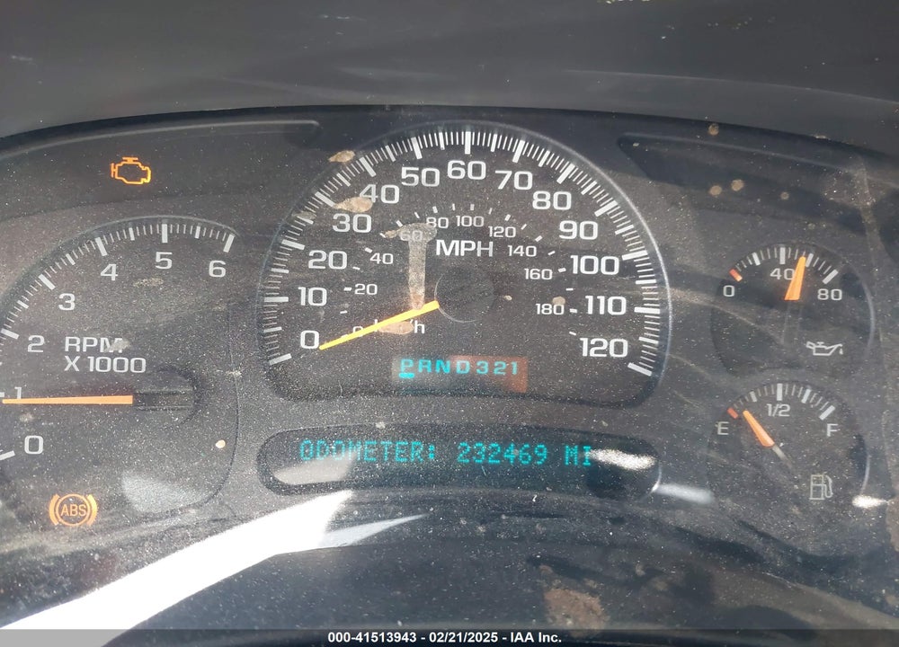 2003 CHEVROLET SILVERADO 1500 LS VIN: 2GCEK19T231411251