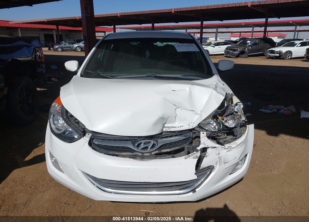 2013 HYUNDAI ELANTRA VIN: 5NPDH4AE0DH185722