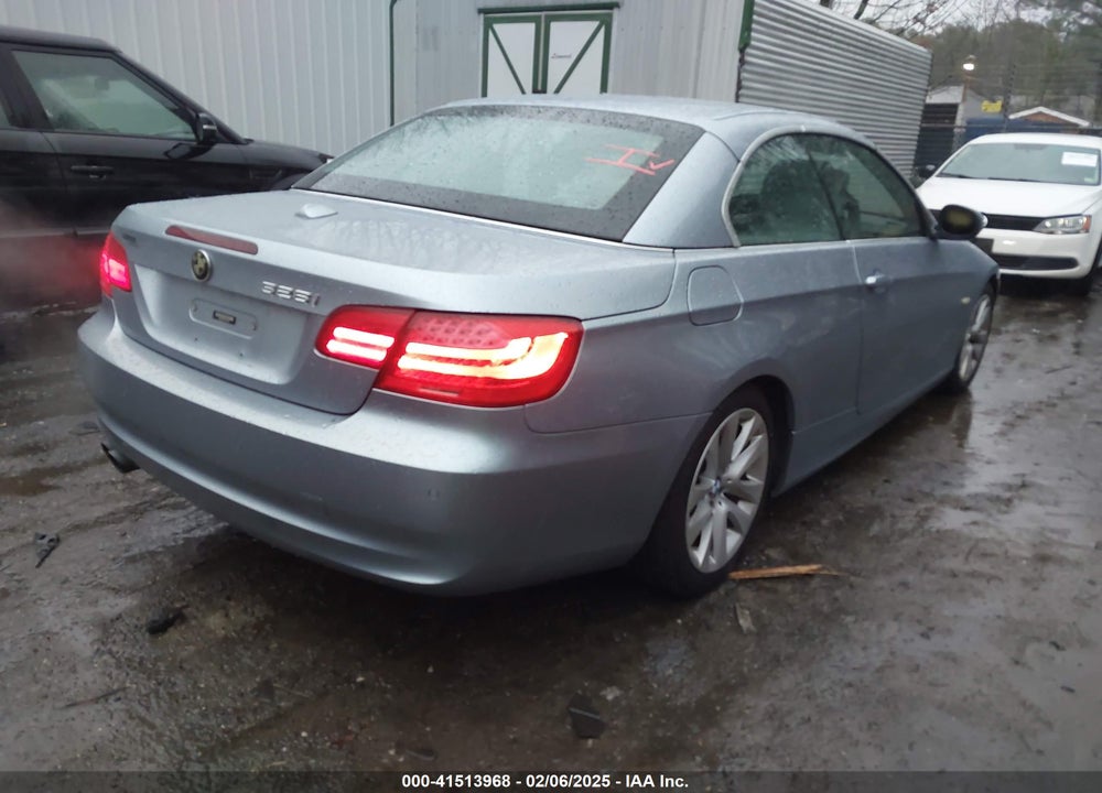 2011 BMW 328I VIN: WBADW7C55BE727282