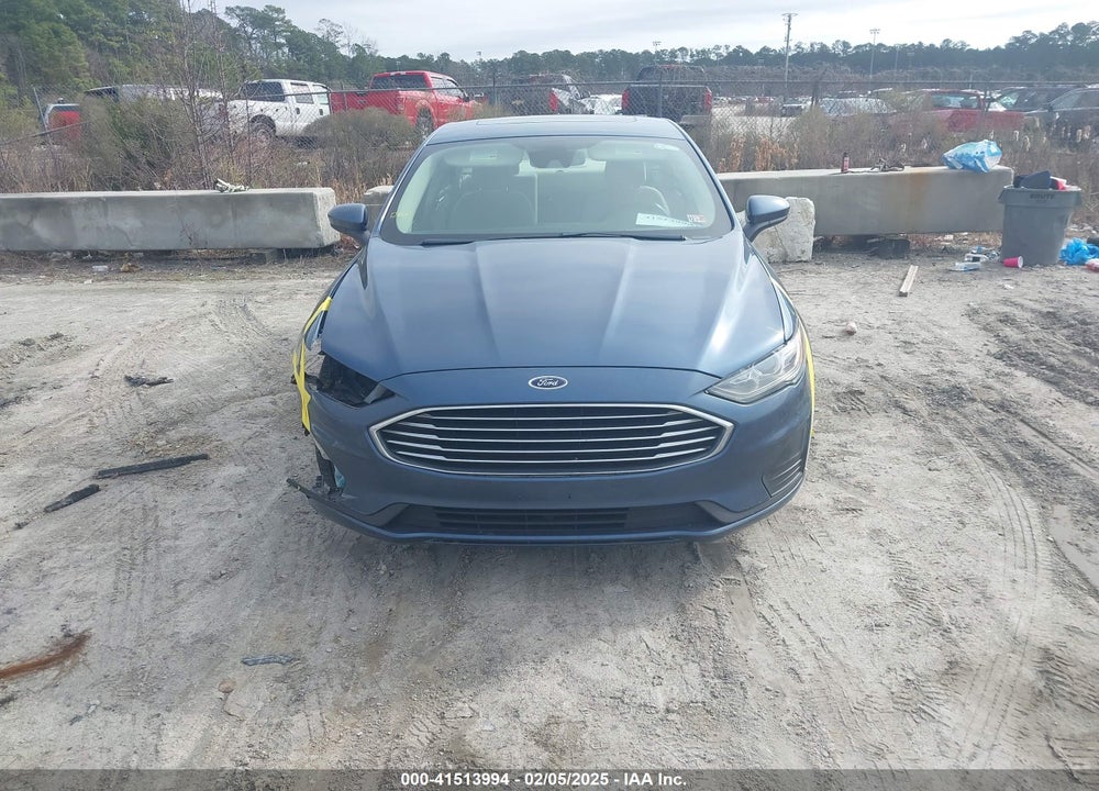 2019 FORD FUSION VIN: 3FA6P0LU3KR243704