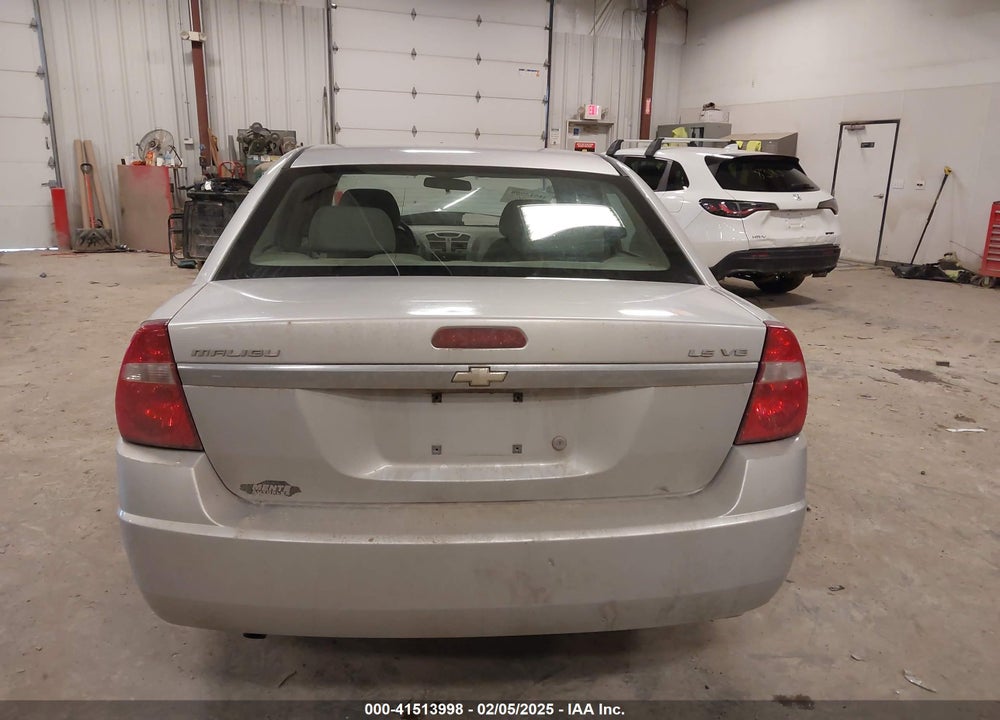 2005 CHEVROLET MALIBU LS VIN: 1G1ZT52875F243705