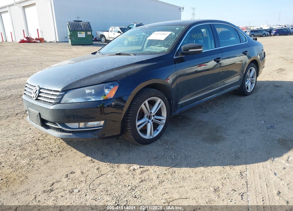 2014 VOLKSWAGEN PASSAT VIN: 1VWBN7A30EC086392