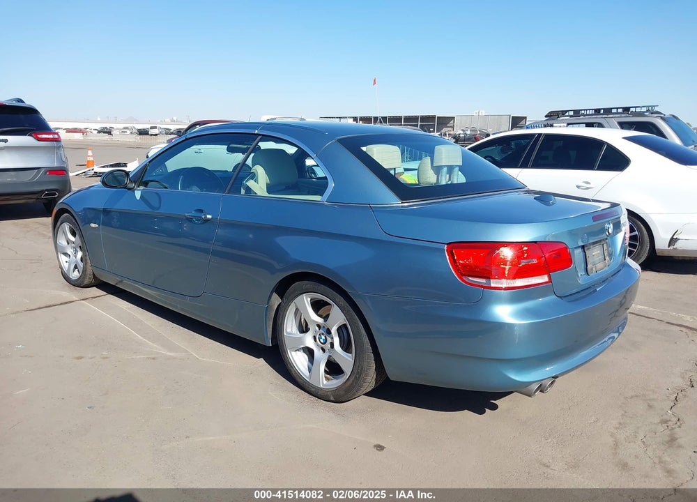 2008 BMW 328I VIN: WBAWL13528PX21886