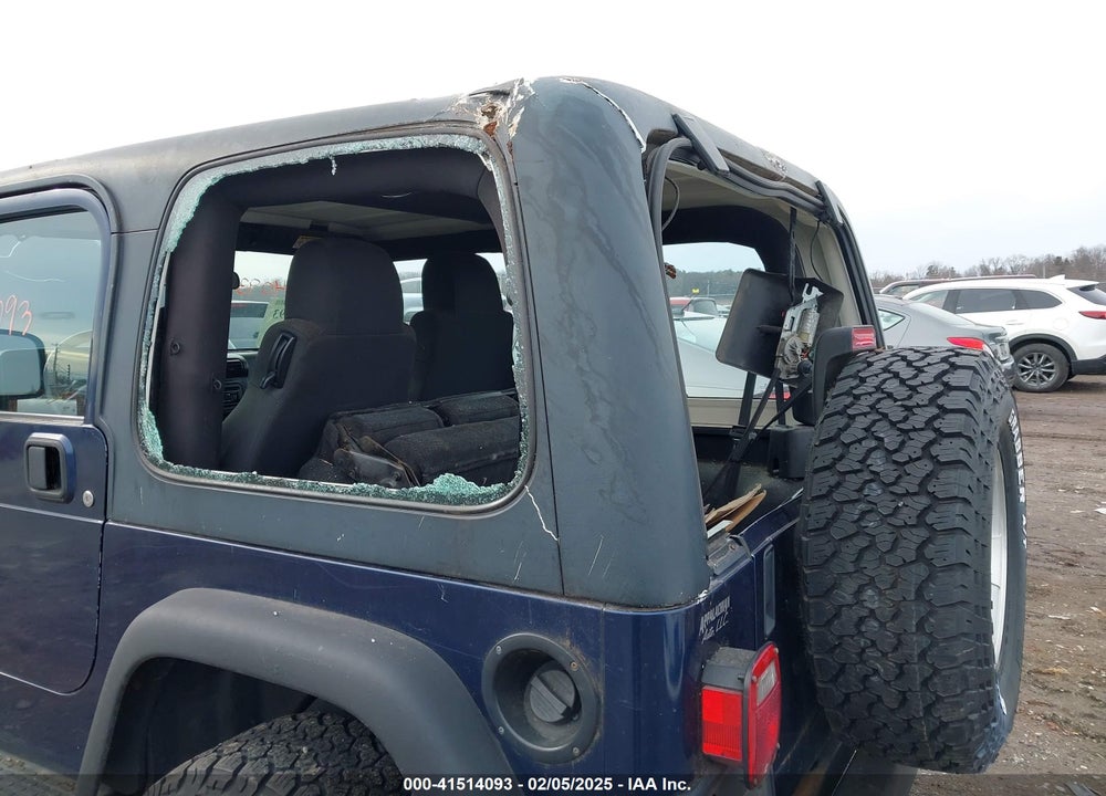 2003 JEEP WRANGLER SPORT VIN: 1J4FA49S33P365524