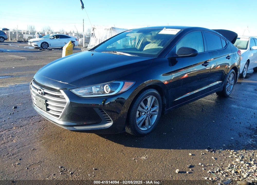 2017 HYUNDAI ELANTRA VIN: KMHD84LF0HU164379
