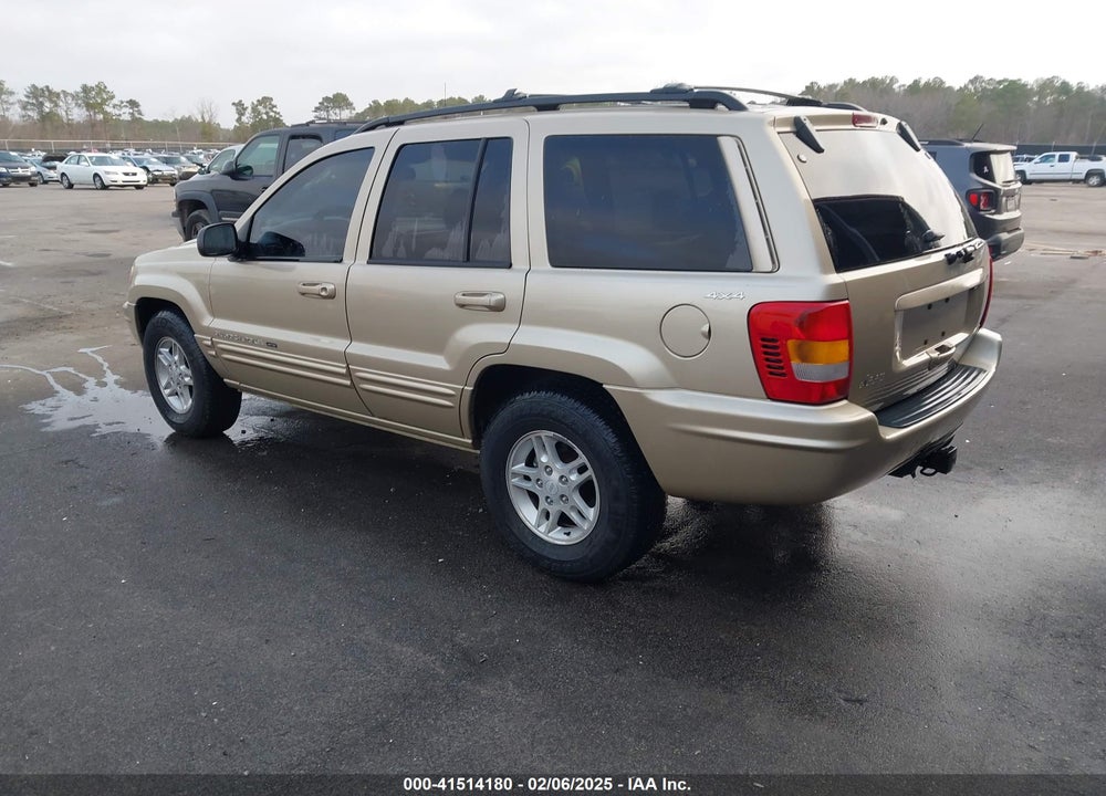 2000 JEEP GRAND CHEROKEE LIMITED VIN: 1J4GW58N6YC397647
