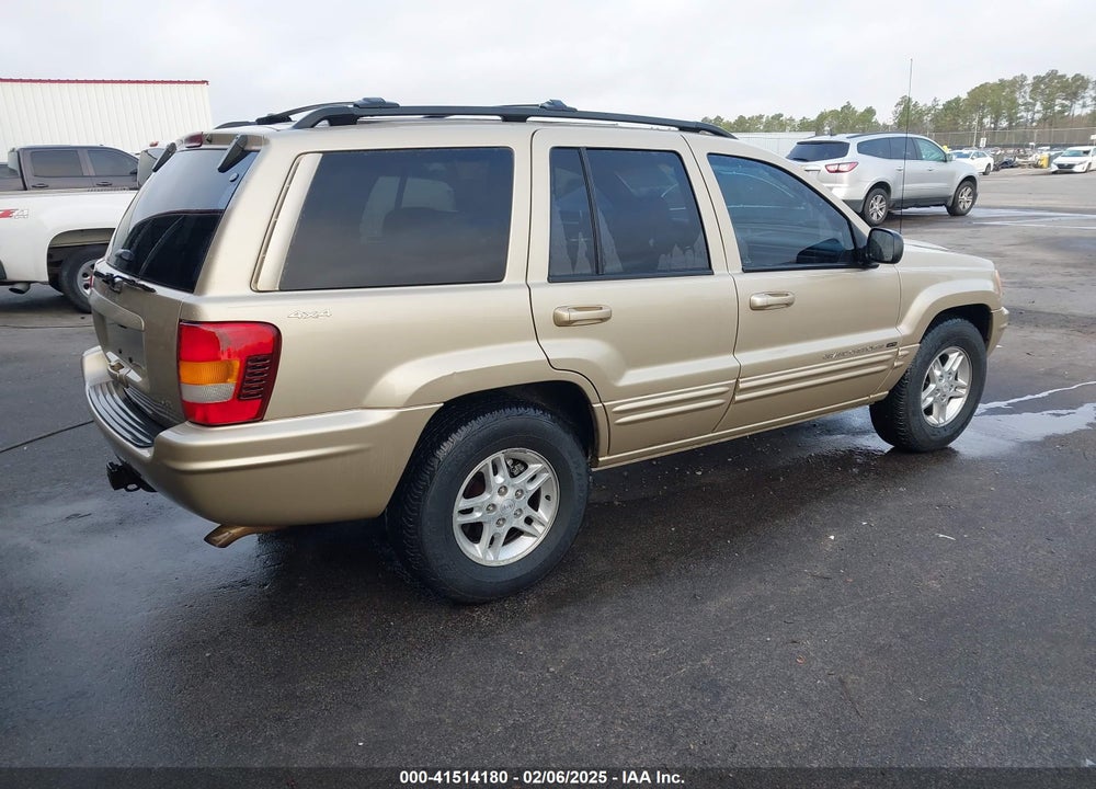 2000 JEEP GRAND CHEROKEE LIMITED VIN: 1J4GW58N6YC397647