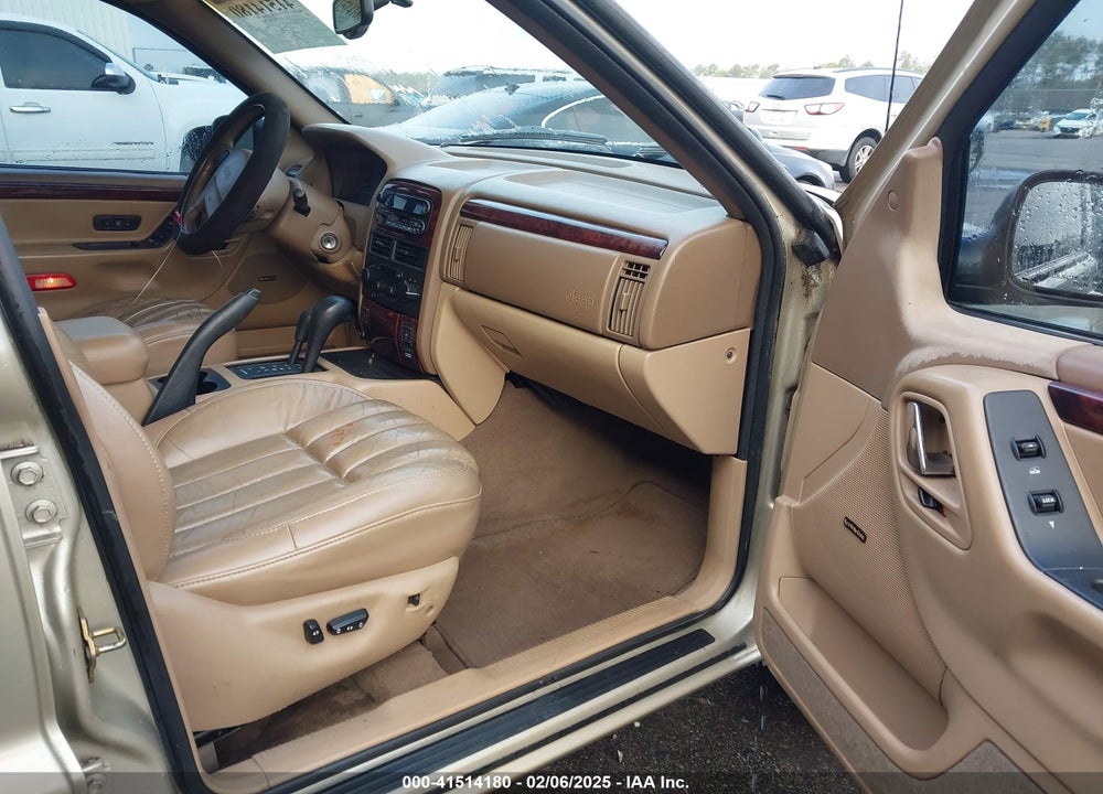 2000 JEEP GRAND CHEROKEE LIMITED VIN: 1J4GW58N6YC397647