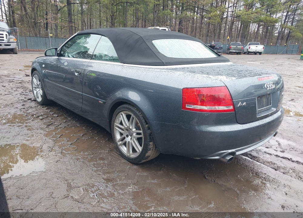 2009 AUDI A4 2.0T SPECIAL EDITION VIN: WAUDF48HX9K008123