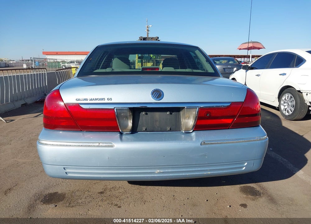 2005 MERCURY GRAND MARQUIS VIN: 2MEFM74W15X603259