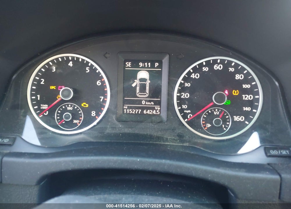 2013 VOLKSWAGEN TIGUAN SE VIN: WVGBV3AX6DW570929