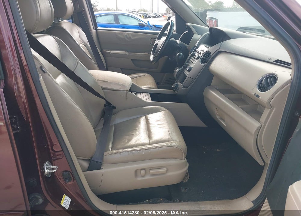 2012 HONDA PILOT EX-L VIN: 5FNYF3H76CB040464