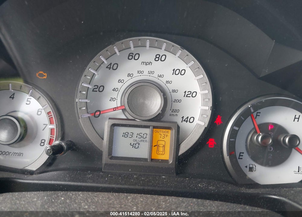 2012 HONDA PILOT EX-L VIN: 5FNYF3H76CB040464