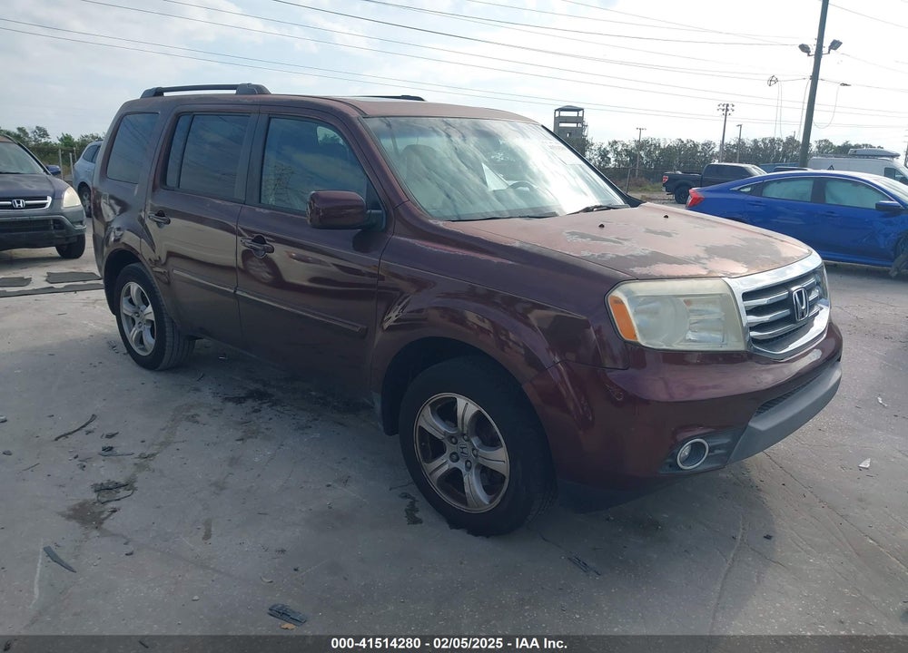 2012 HONDA PILOT EX-L VIN: 5FNYF3H76CB040464