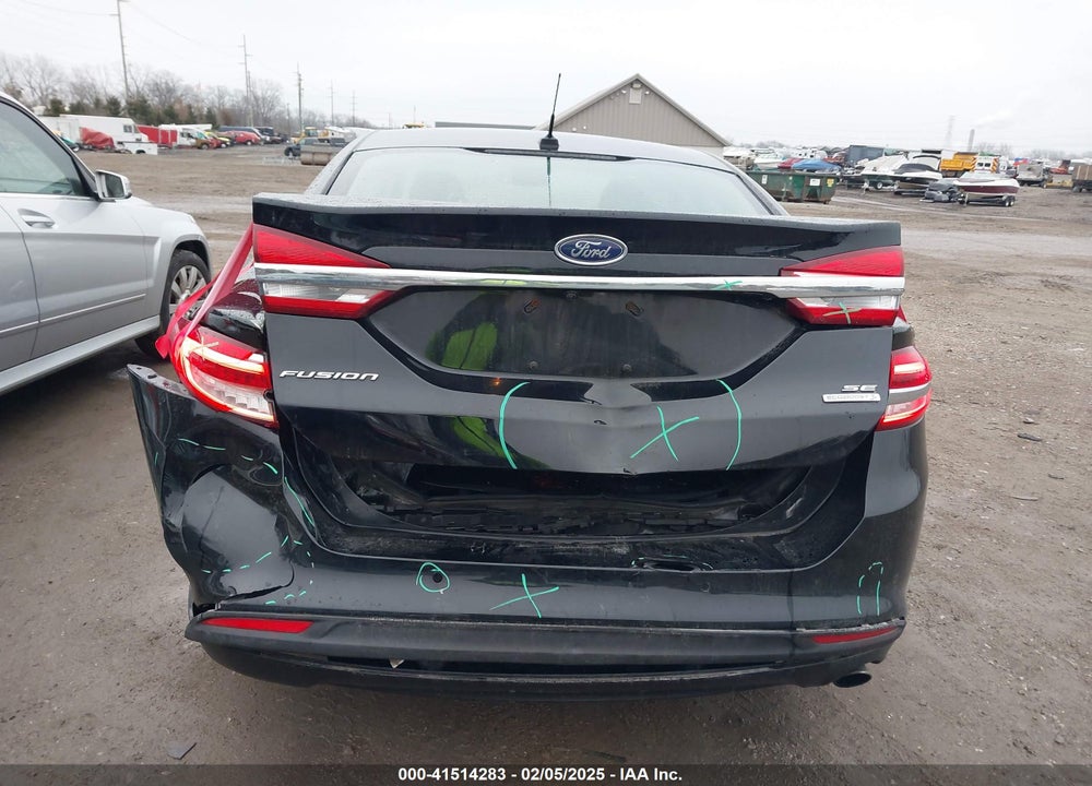 2018 FORD FUSION VIN: 3FA6P0HD6JR189094