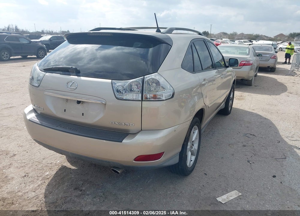2005 LEXUS RX 330 VIN: 2T2GA31U95C040326