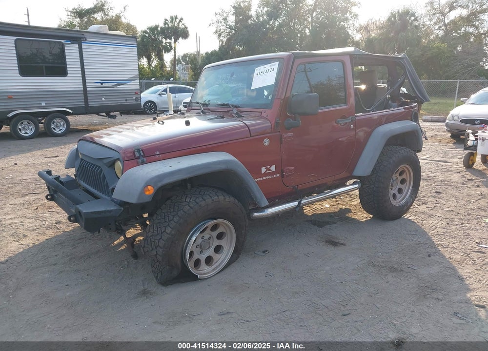 2007 JEEP WRANGLER X VIN: 1J4FA241X7L103550