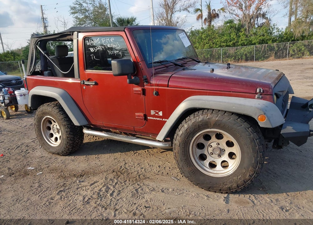 2007 JEEP WRANGLER X VIN: 1J4FA241X7L103550