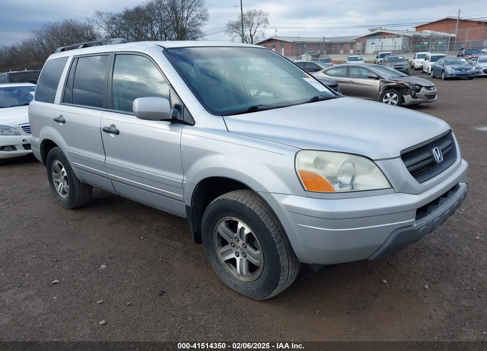 2004 HONDA PILOT EX-L VIN: 2HKYF18754H523015
