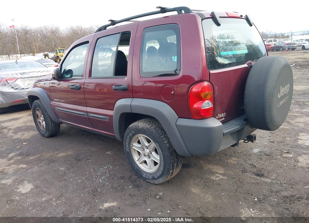 2003 JEEP LIBERTY SPORT VIN: 1J4GL48K03W678164