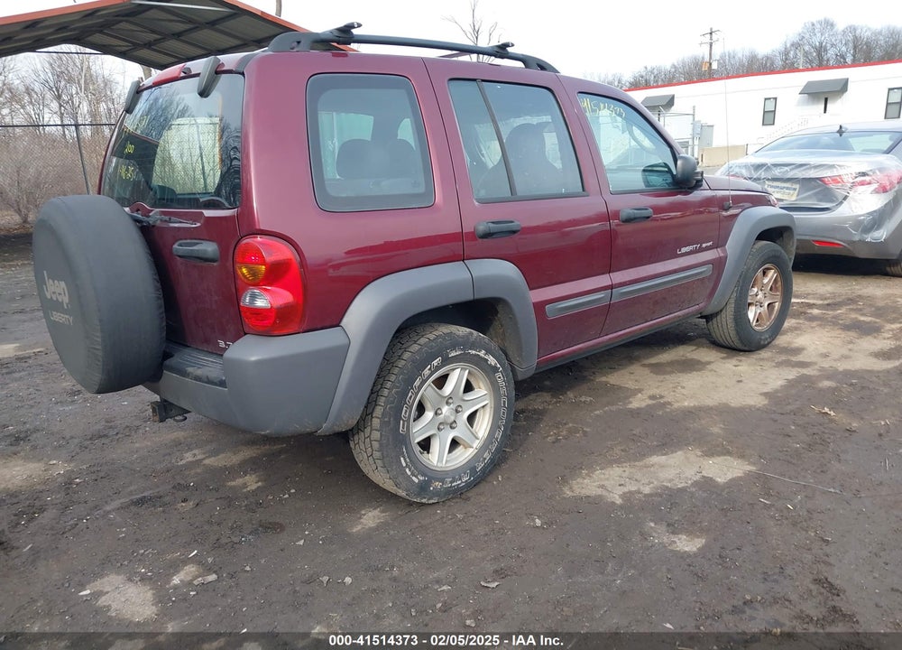 2003 JEEP LIBERTY SPORT VIN: 1J4GL48K03W678164