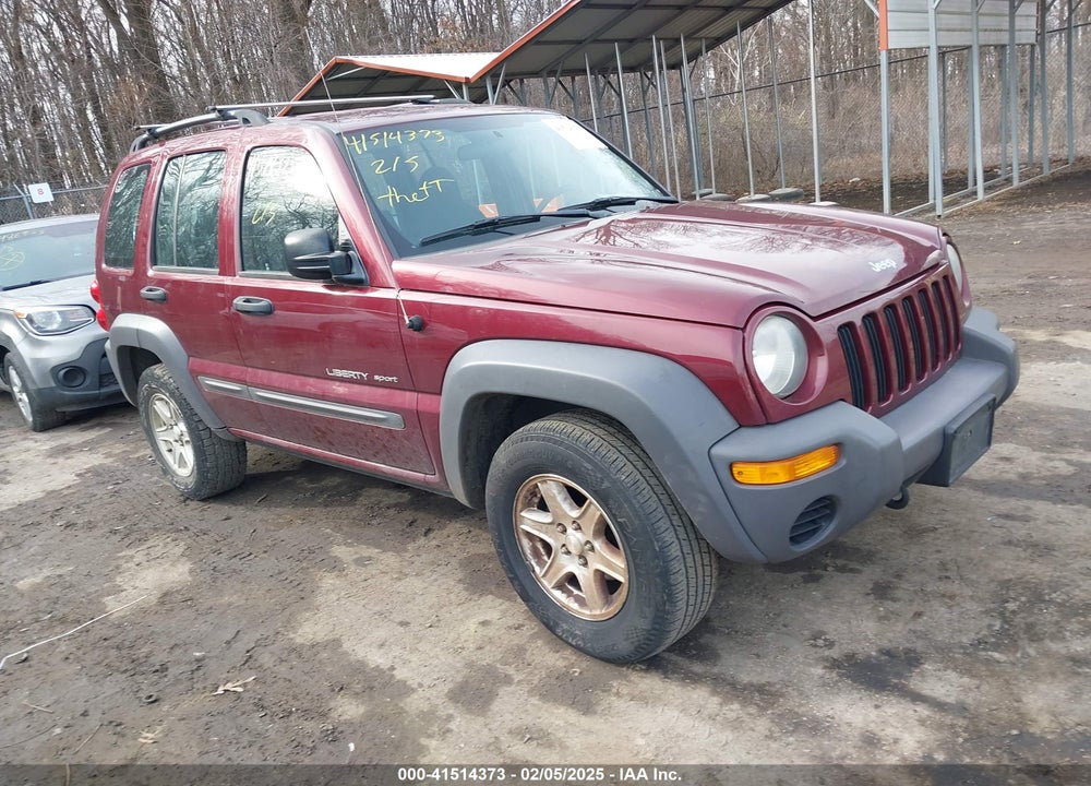 2003 JEEP LIBERTY SPORT VIN: 1J4GL48K03W678164
