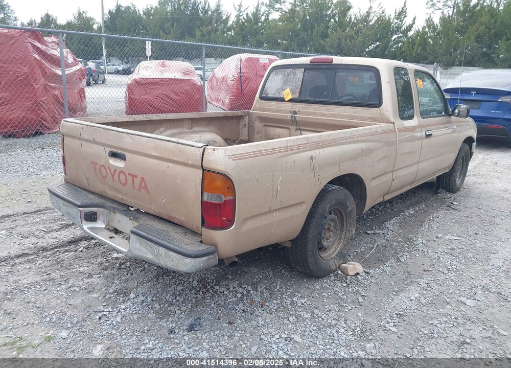 1995 TOYOTA TACOMA XTRACAB VIN: 4TAUN53B5SZ051355