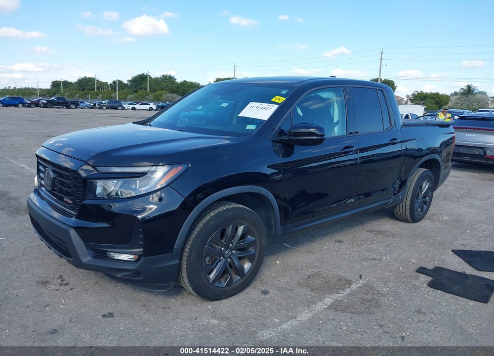 2022 HONDA RIDGELINE VIN: 5FPYK3F15NB014541