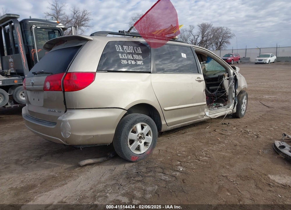 2006 TOYOTA SIENNA LE VIN: 5TDZA23C86S576866