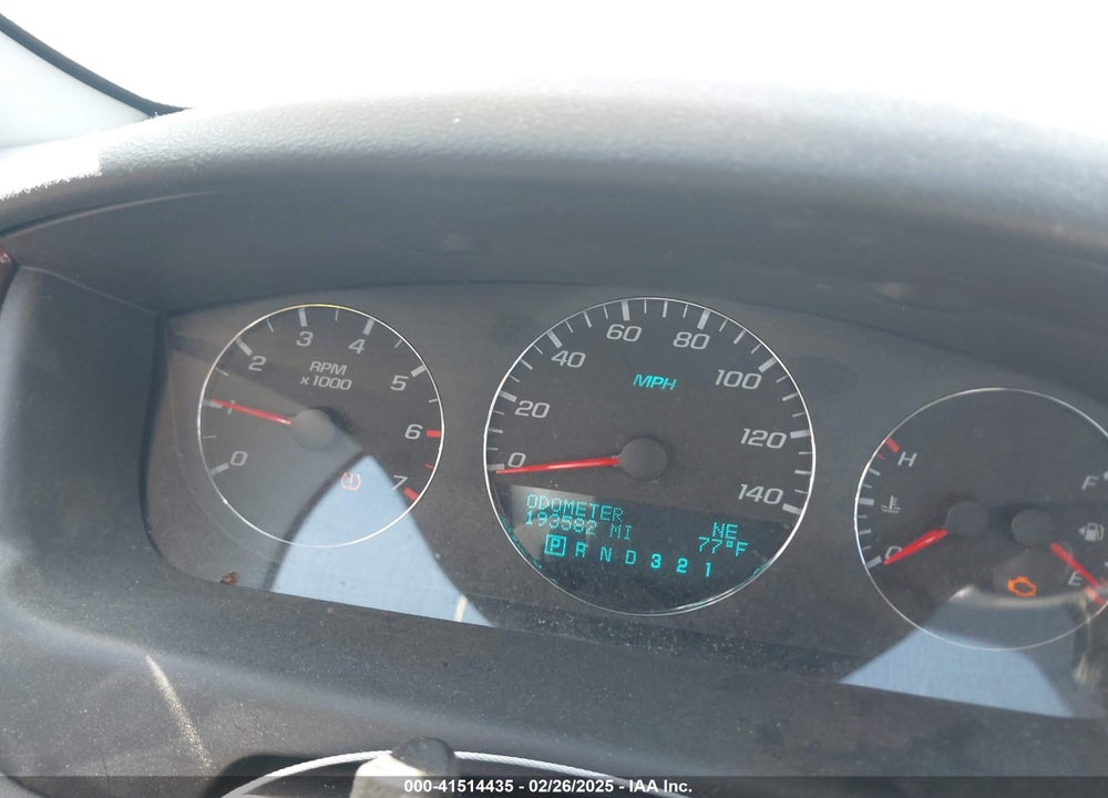 2009 CHEVROLET IMPALA VIN: 2G1WC57M291114454
