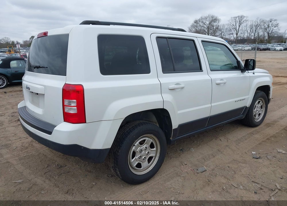 2015 JEEP PATRIOT VIN: 1C4NJRBB6FD231296