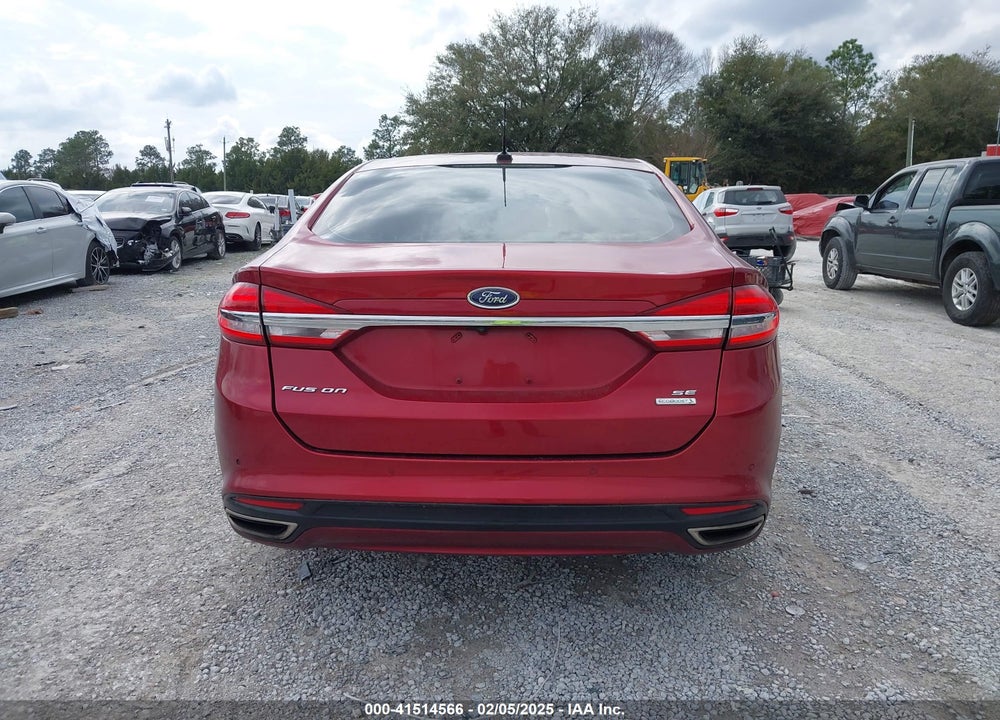 2018 FORD FUSION VIN: 3FA6P0H91JR255238
