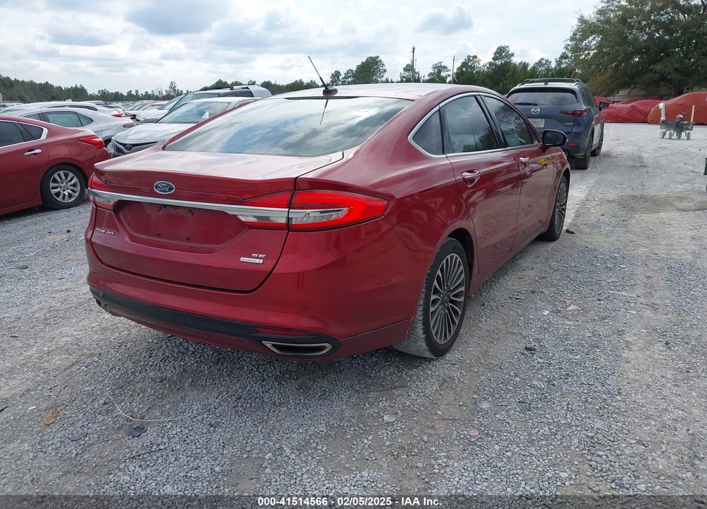 2018 FORD FUSION VIN: 3FA6P0H91JR255238