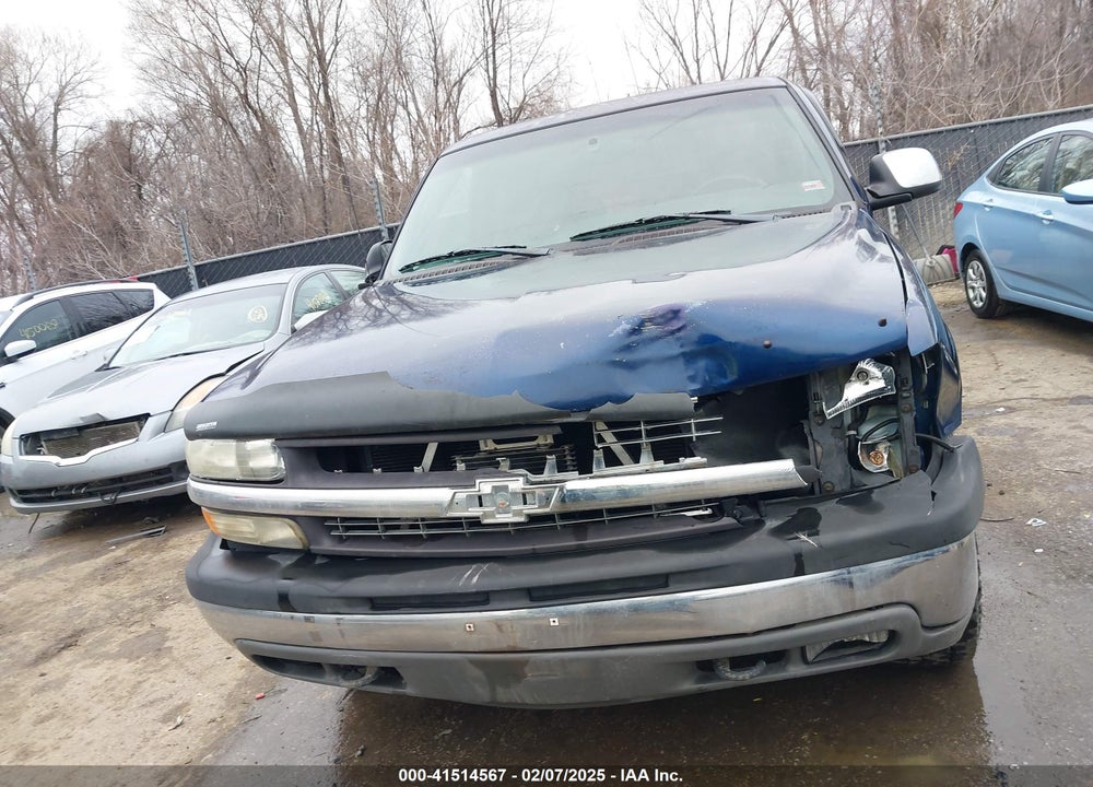 2002 CHEVROLET SILVERADO 1500 LS VIN: 2GCEK19T721324041