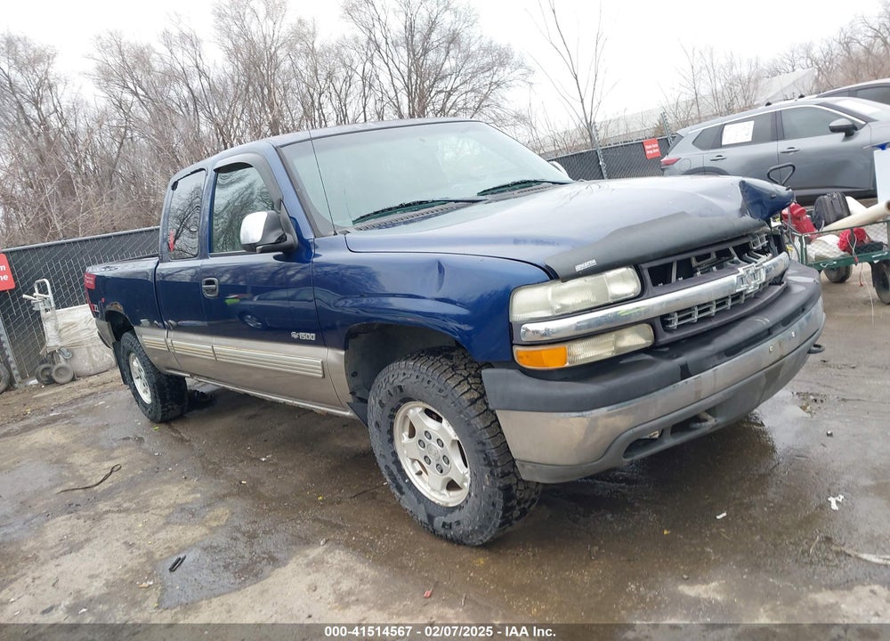 2002 CHEVROLET SILVERADO 1500 LS VIN: 2GCEK19T721324041
