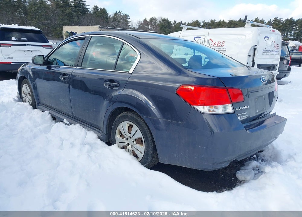 2011 SUBARU LEGACY VIN: 4S3BMCA64B3213620