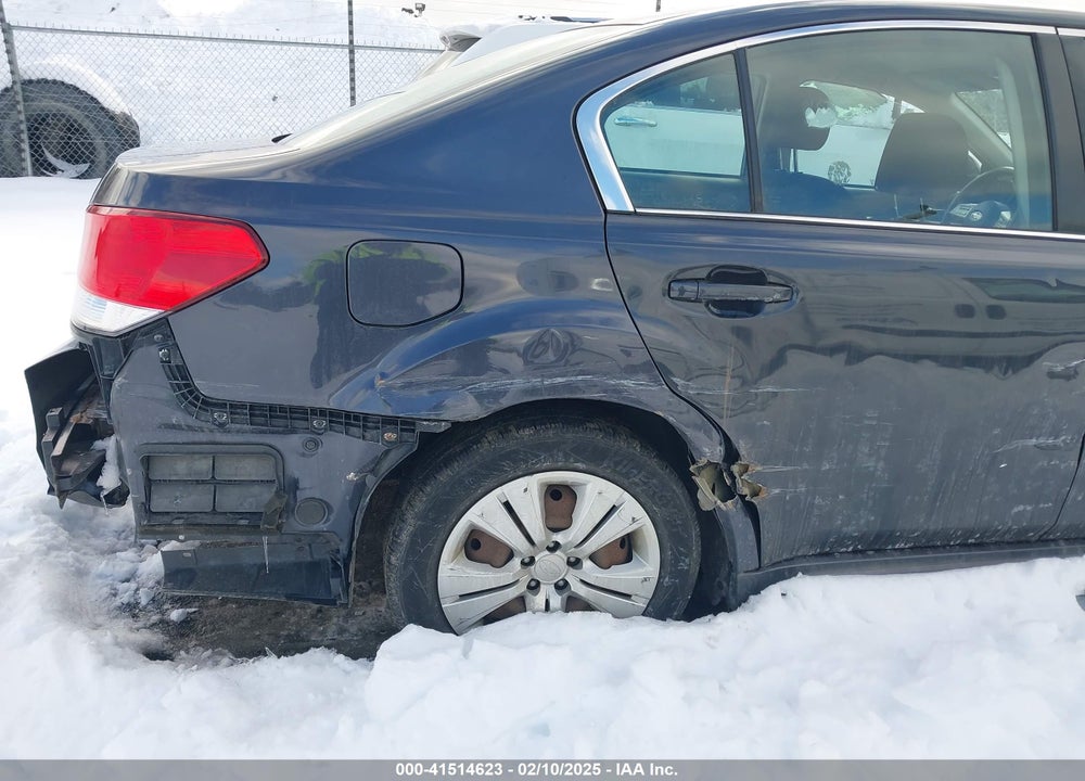 2011 SUBARU LEGACY VIN: 4S3BMCA64B3213620
