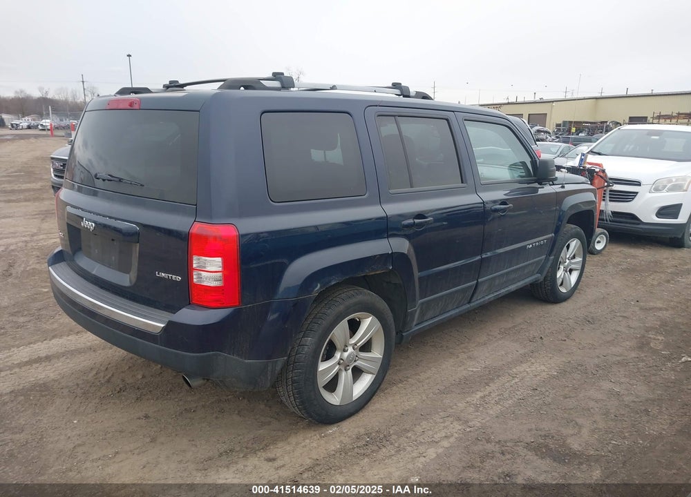 2013 JEEP PATRIOT LIMITED VIN: 1C4NJRCB2DD111846
