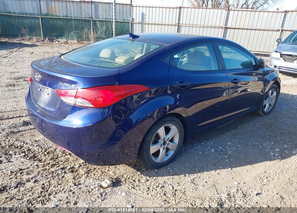 2013 HYUNDAI ELANTRA VIN: 5NPDH4AE4DH325111