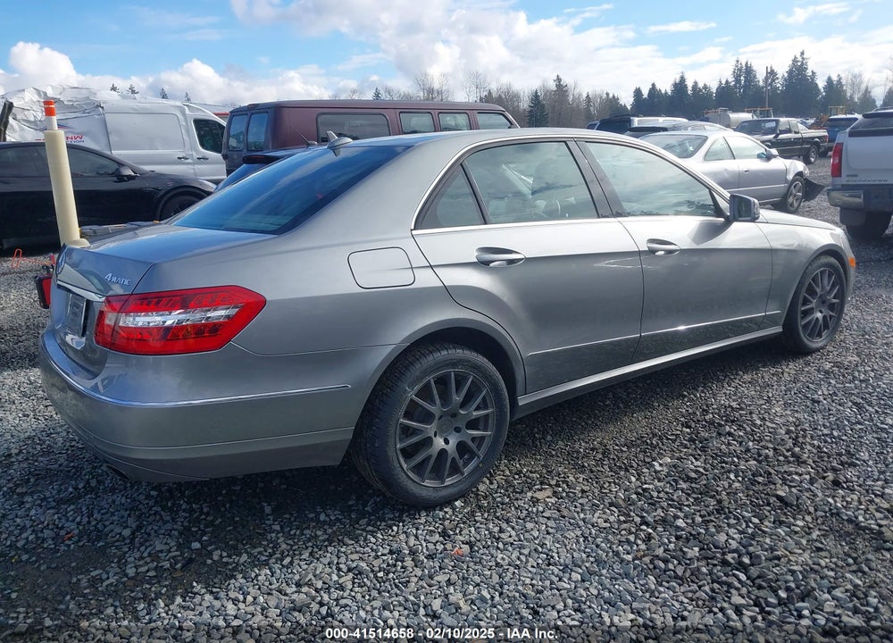 2011 MERCEDES-BENZ E 350 4MATIC VIN: WDDHF8HB5BA354718