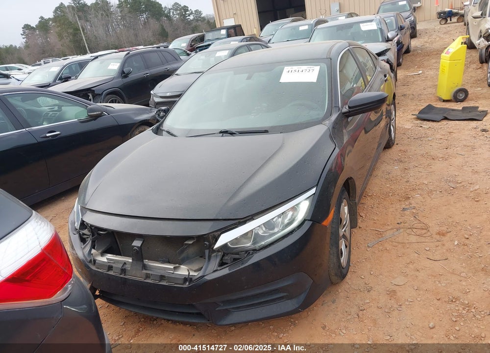 2018 HONDA CIVIC VIN: 2HGFC2F56JH517611