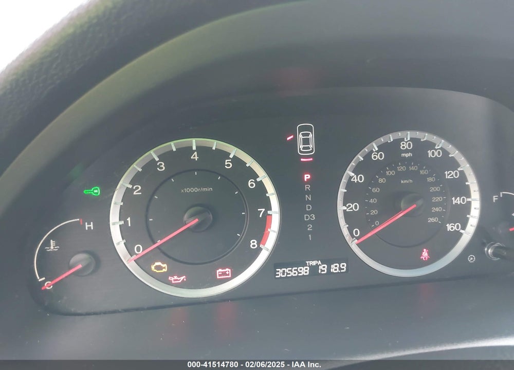 2009 HONDA ACCORD 2.4 EX VIN: 1HGCP26769A032291
