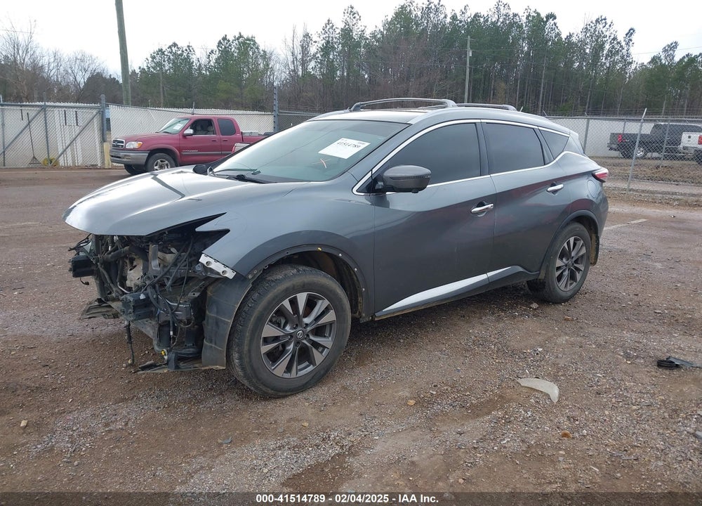 2017 NISSAN MURANO SL VIN: 5N1AZ2MG7HN147097