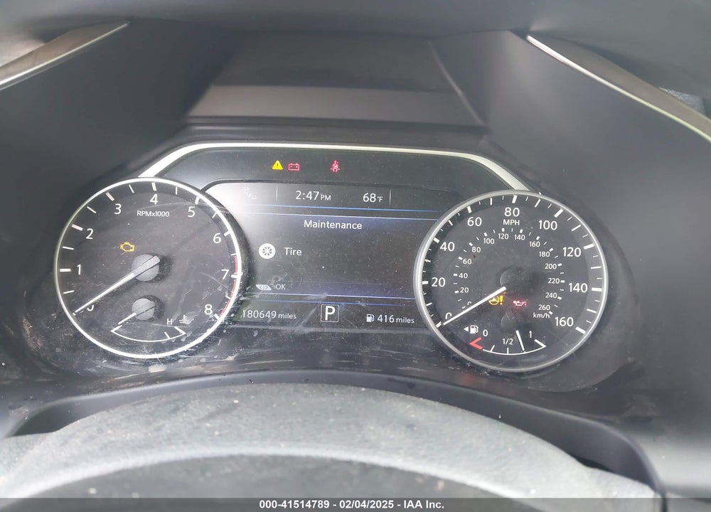2017 NISSAN MURANO SL VIN: 5N1AZ2MG7HN147097