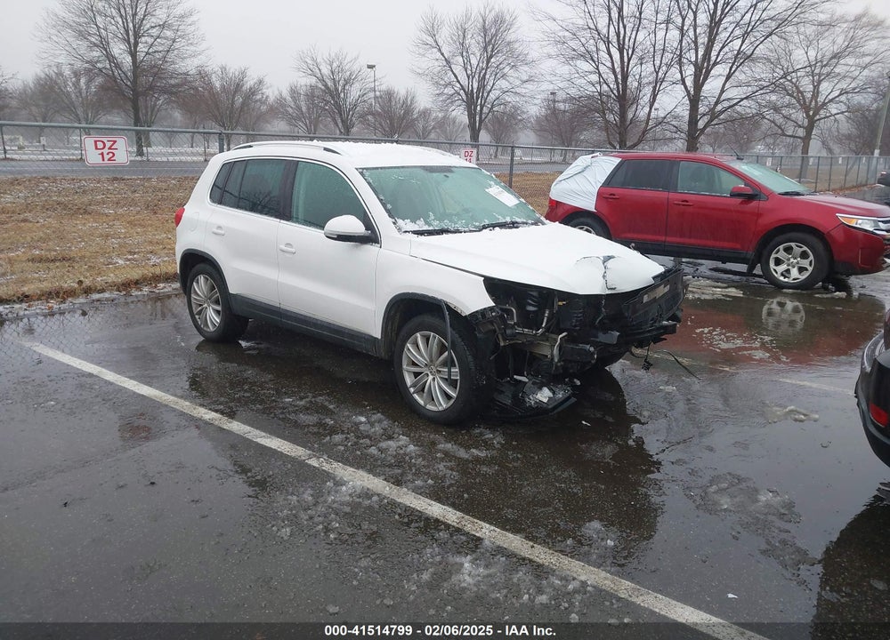 2012 VOLKSWAGEN TIGUAN SE VIN: WVGAV7AX3CW515226