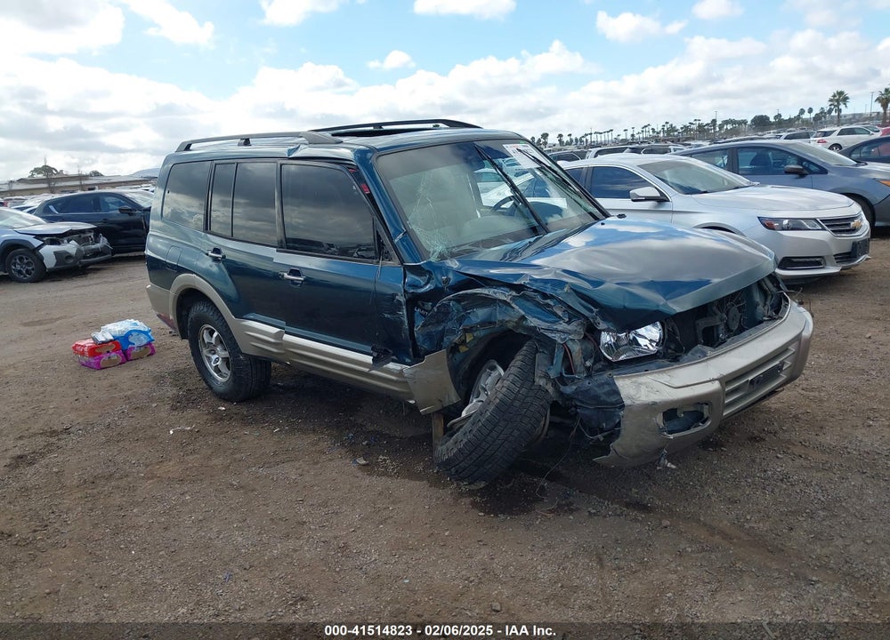 2002 MITSUBISHI MONTERO VIN: JA4MW51R62J069499