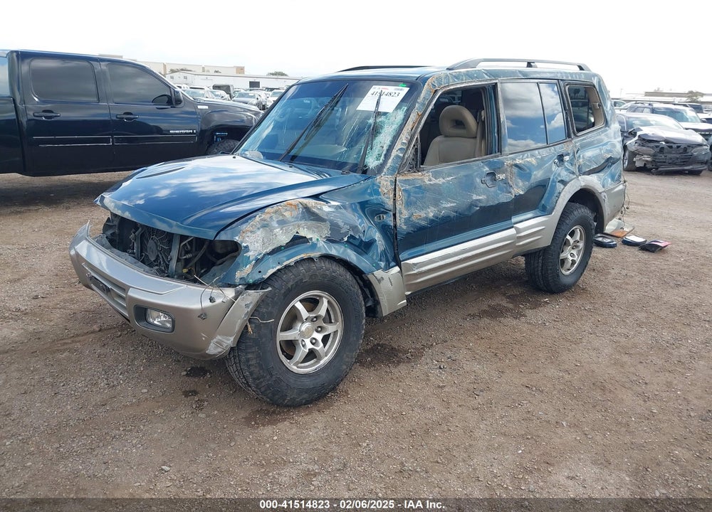 2002 MITSUBISHI MONTERO VIN: JA4MW51R62J069499