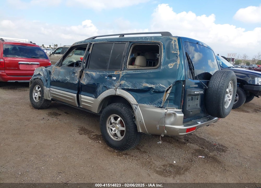 2002 MITSUBISHI MONTERO VIN: JA4MW51R62J069499