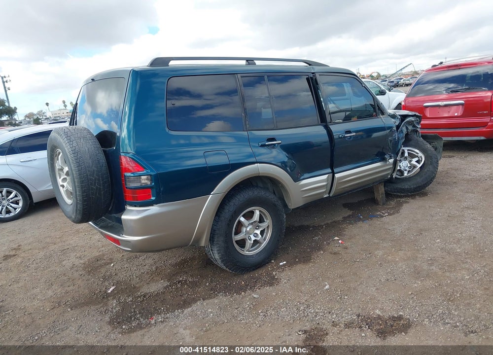 2002 MITSUBISHI MONTERO VIN: JA4MW51R62J069499