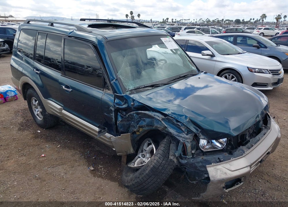 2002 MITSUBISHI MONTERO VIN: JA4MW51R62J069499